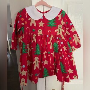 Eleanor Rose Gingerbread Man dress